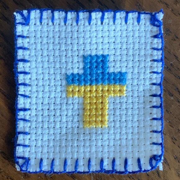 FOR CHARITY $1-$99 Hand-sewn Amulets & Prayer Cards for Ukrainian Soldiers - Picture 2 of 10